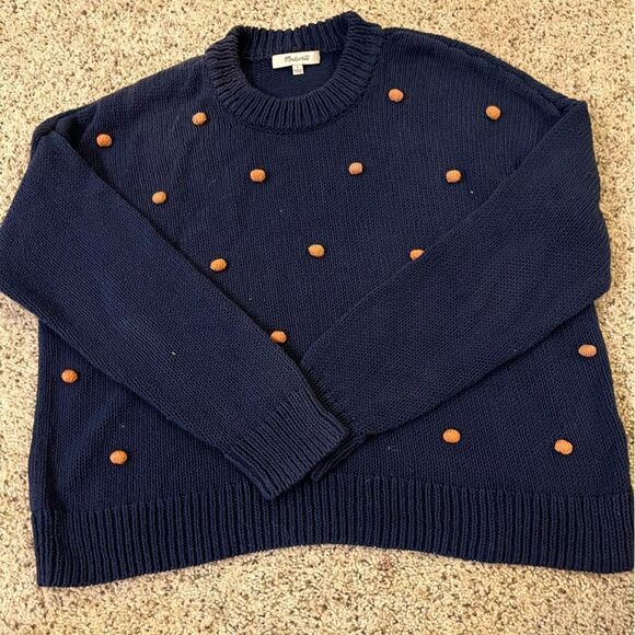 Madewell thick cotton sweater - Picture 1 of 2
